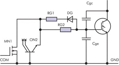 К расчёту (выбору) входной цепи IGBT