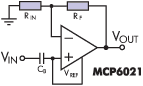    Vref       MCP6021