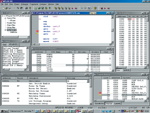 32-  MPLAB IDE 6.0