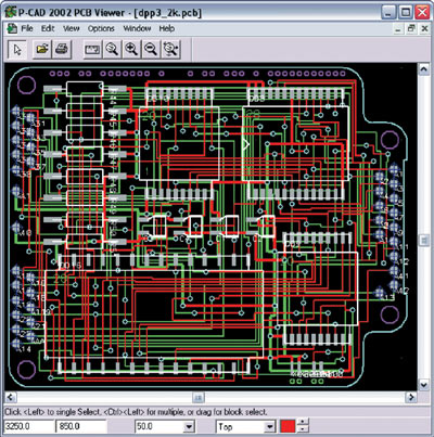 Диалоговое окно программы P-CAD2002 Viewer