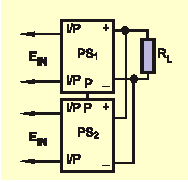 Схема параллельного включения ИП с функцией Р