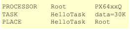Конфигурационный файл Hello.cfg